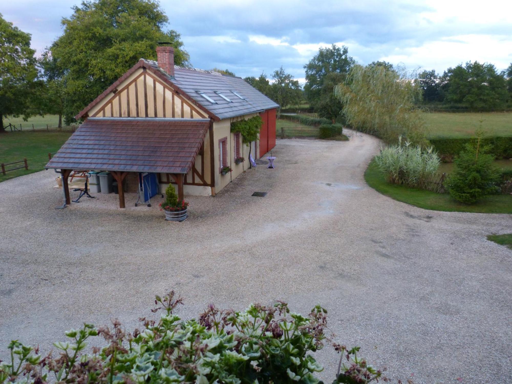 Villa Les Baillis Villegenon Exterior foto